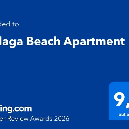 Malaga Beach Apartment Next To The Beach And City Center * מאלגה